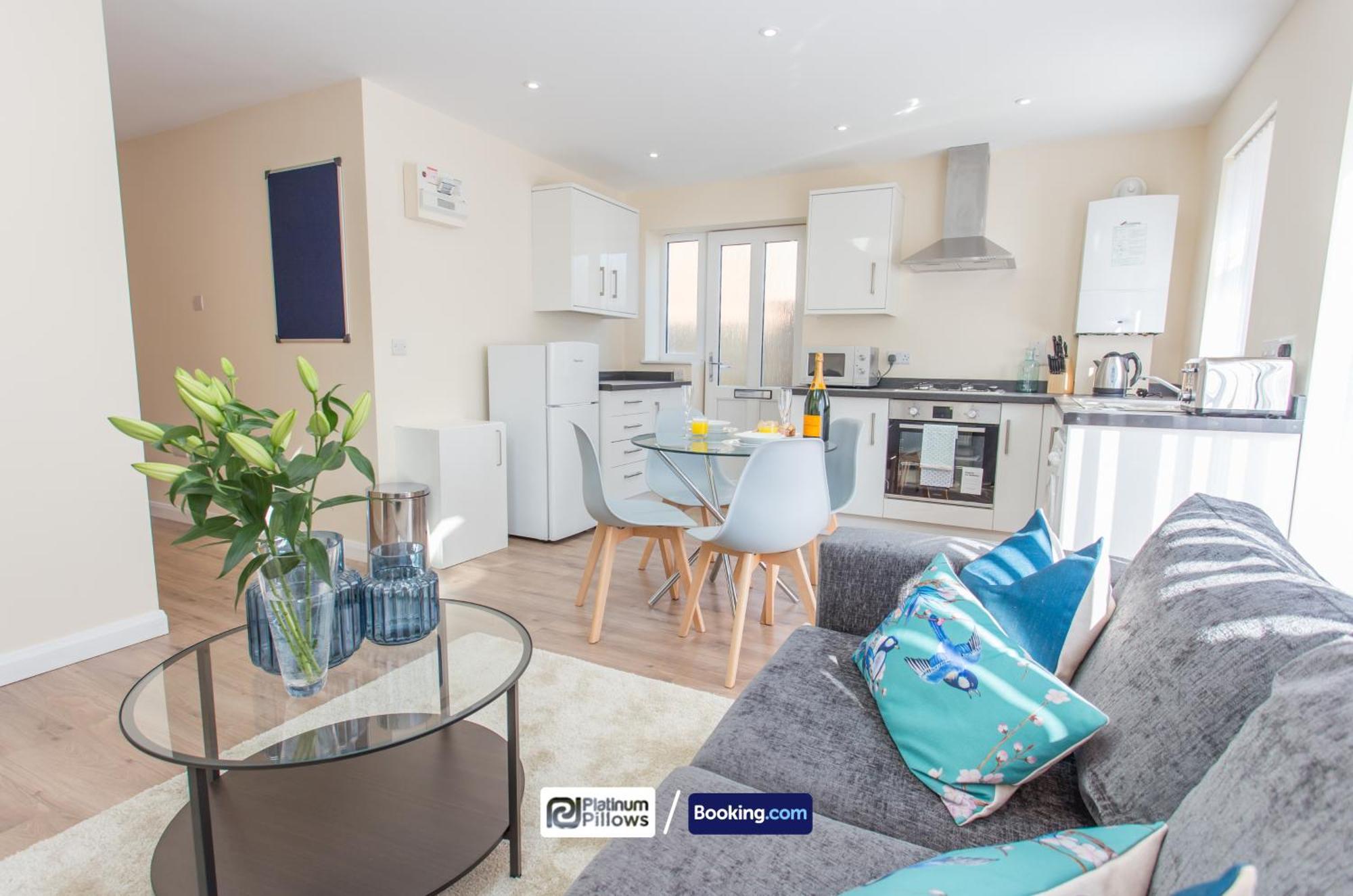 Modern Oxford 2 Bedroom Apartments, Near John Radcliffe Hospital, Weekly & Monthly Deals Esterno foto